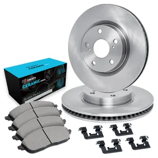 R1 Concepts WFWH1-31133 Disc Brake Rotor Set W/ Ceramic Pads & Hardware